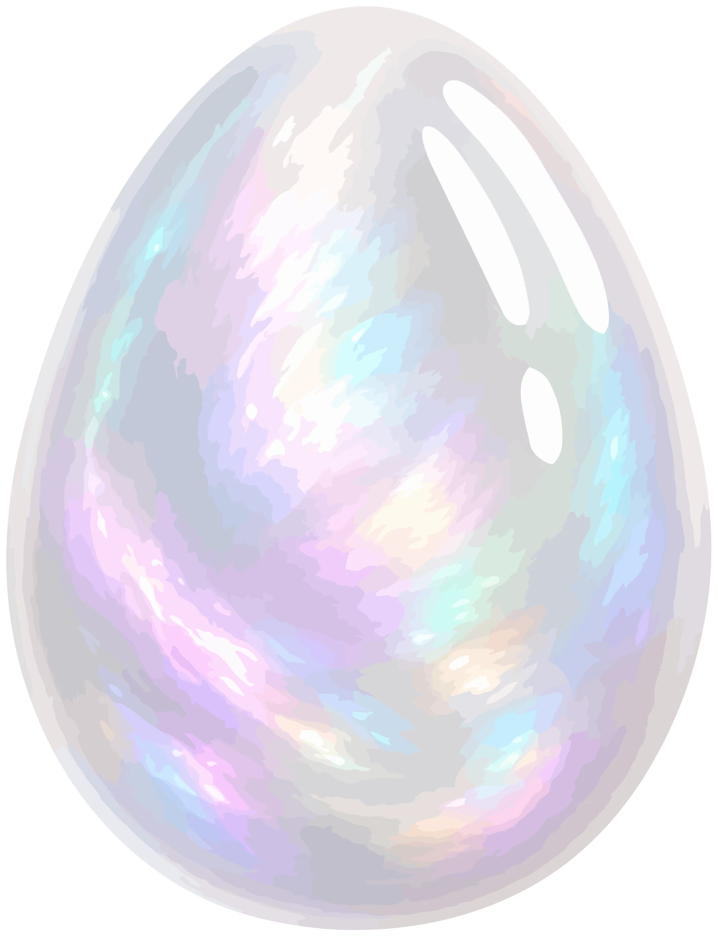 Mother-of-Pearl Egg