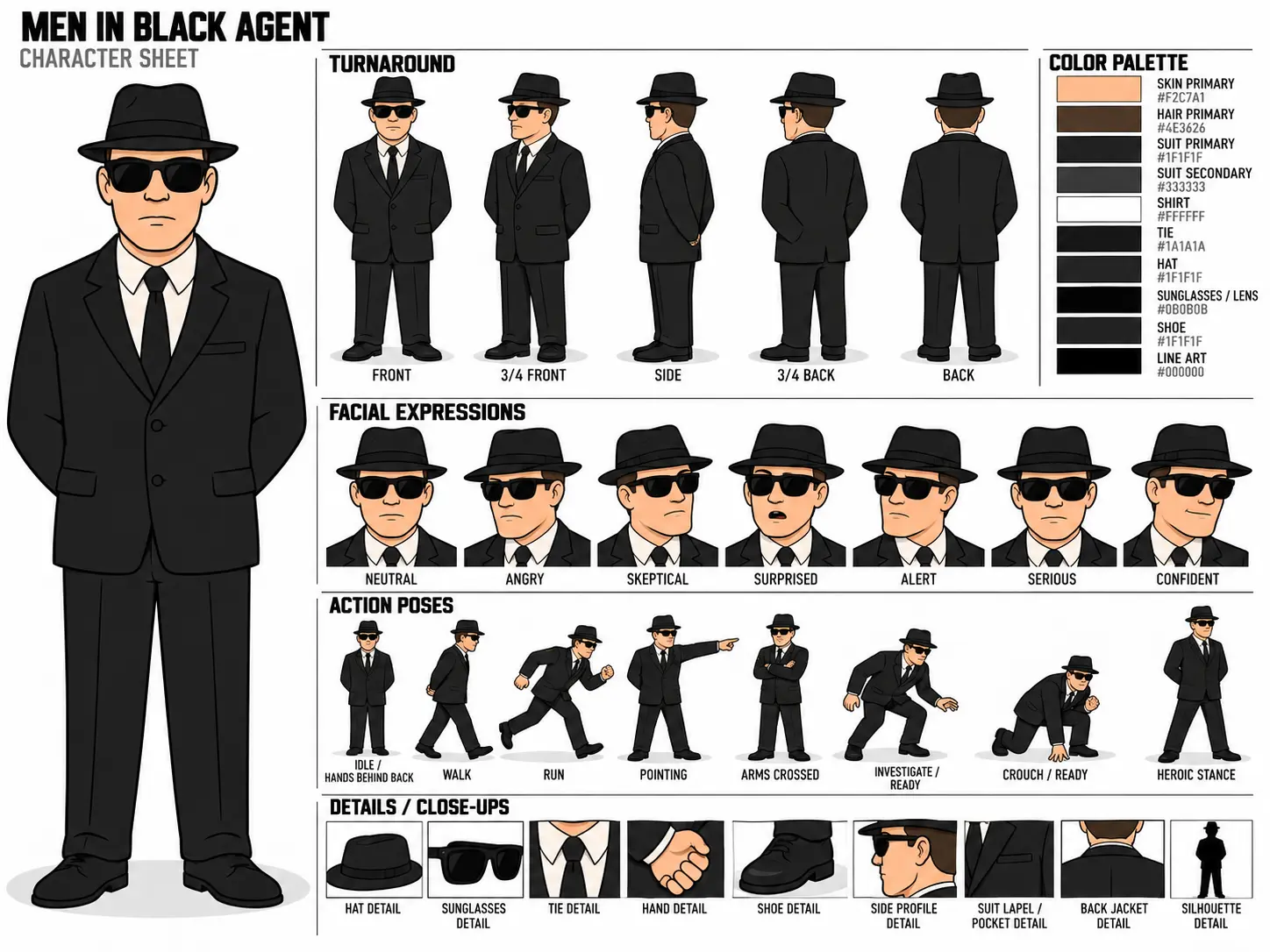 Man in Black character sheet 2