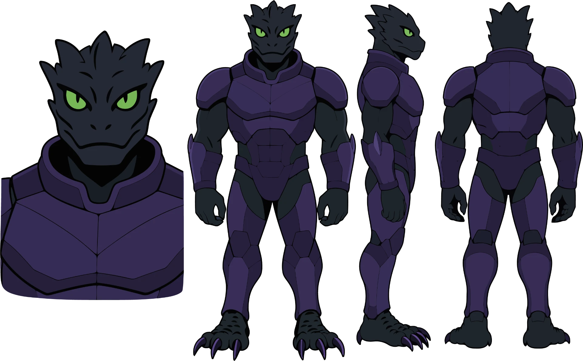 Draco Reptilian Male