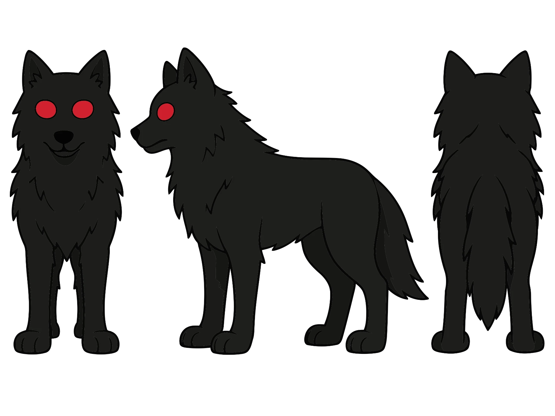 Black Direwolf